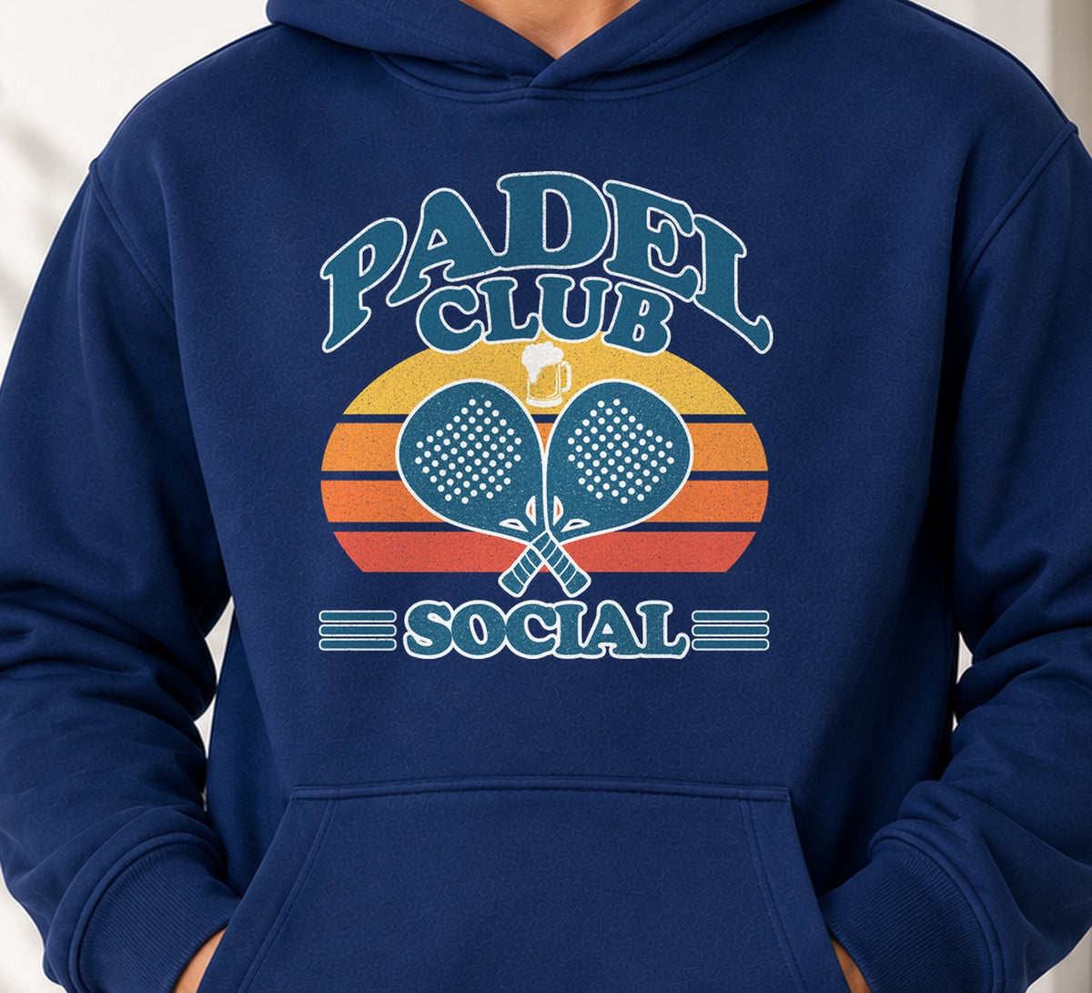 Sudadera Padel Club Social (azul)