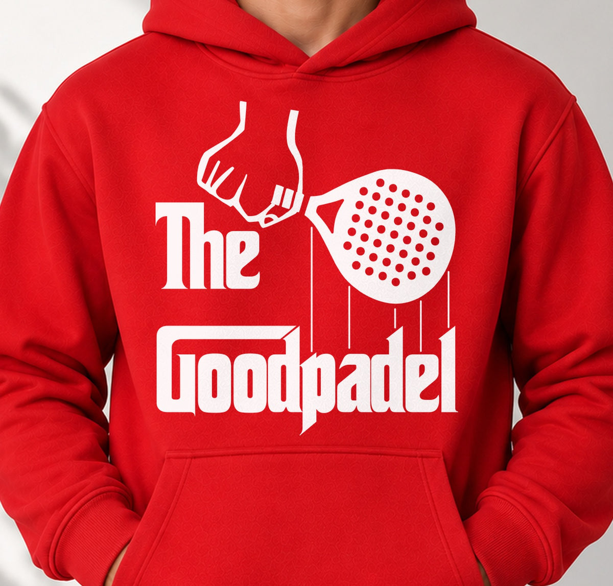 Sudadera The Good Padel (roja)