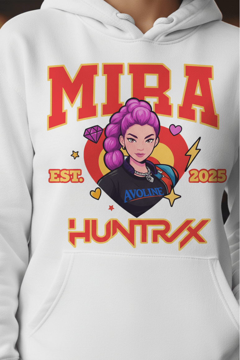 Sudadera Mira Huntrix – Las Guerreras K - POP (K - POP Demon Hunters) - El Cajón Friki