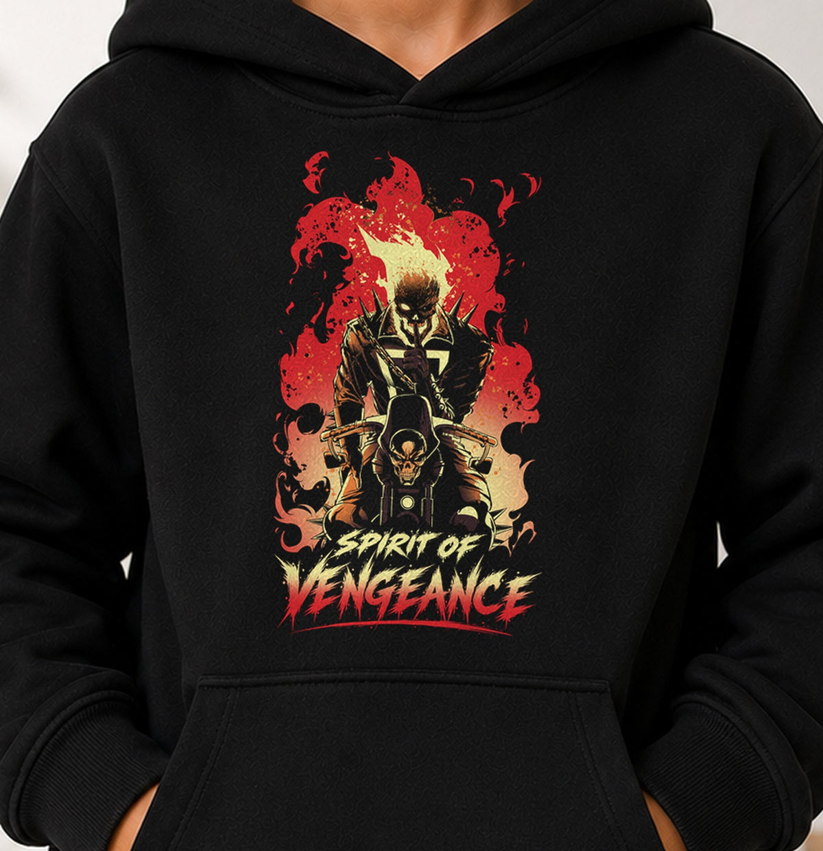 Sudadera niño Spirit of Vengeance (negra)