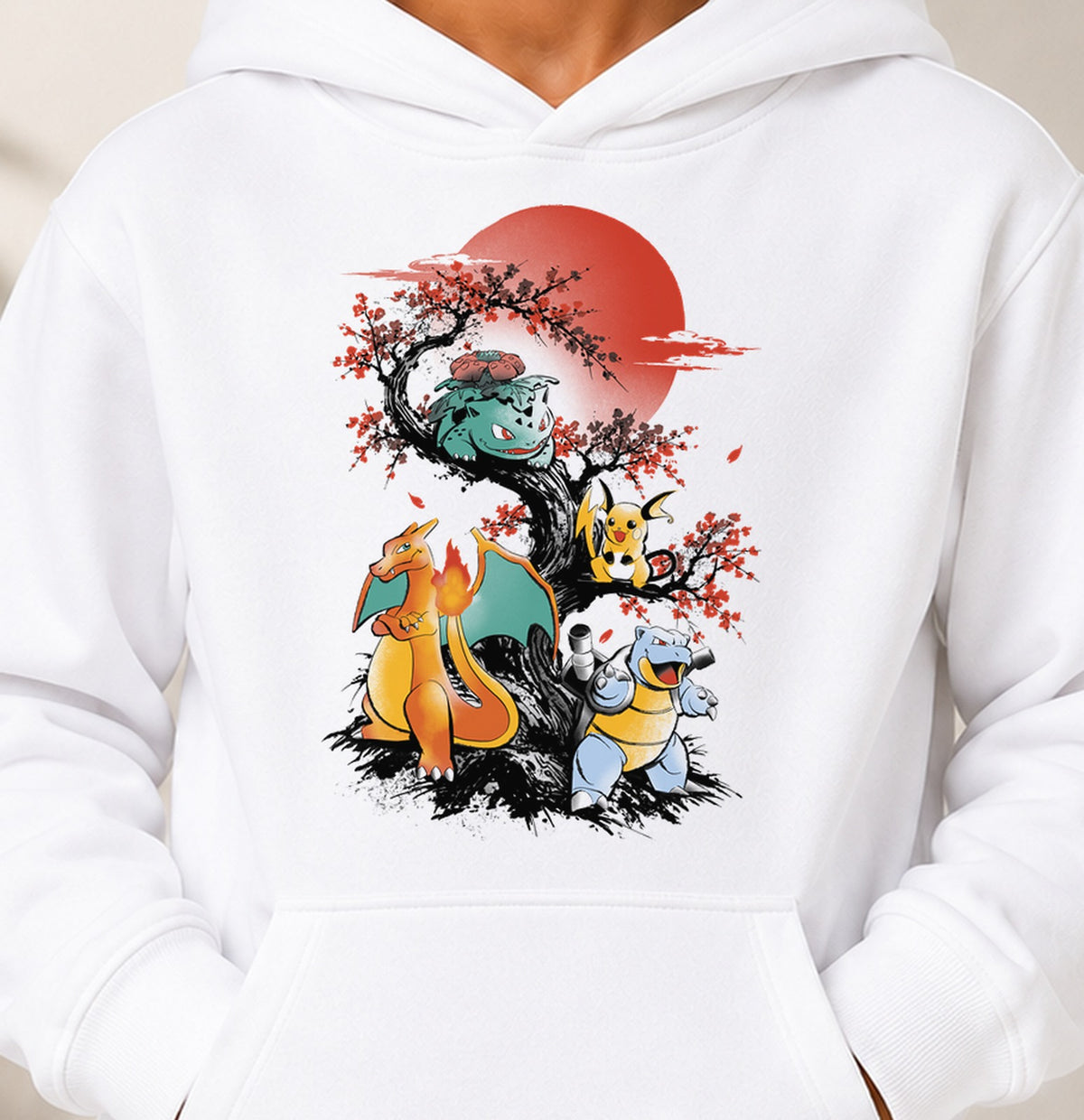 Sudadera niño Evolution under the sun (blanca)