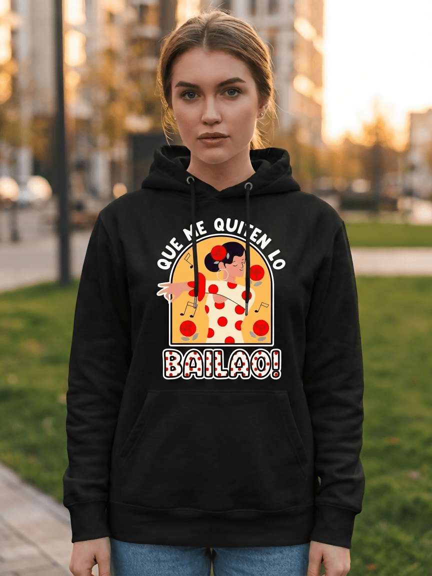Sudadera Que me quiten lo bailao (despedidas) - El Cajón Friki