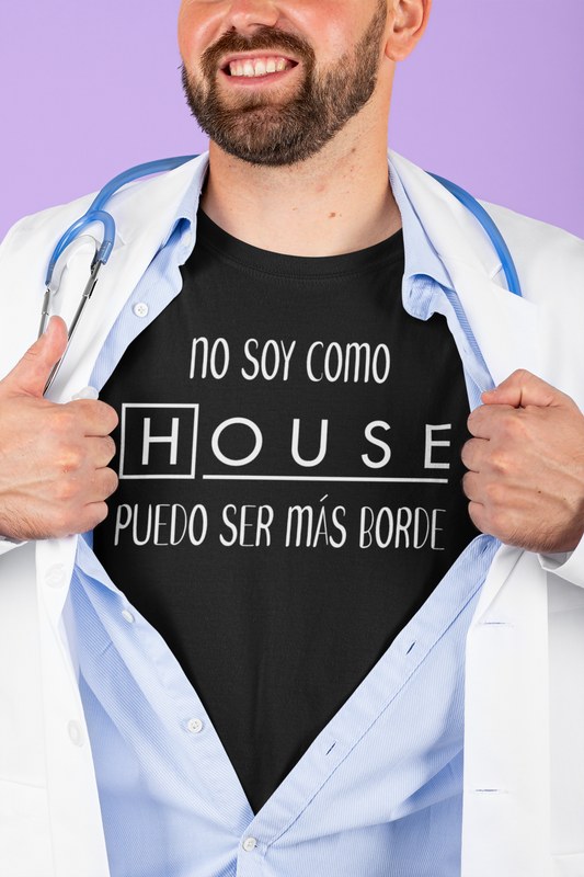 camiseta no soy como house