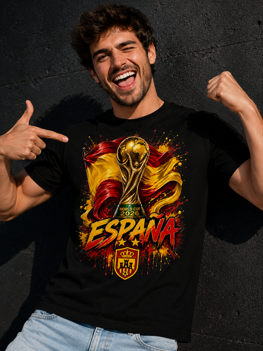 Camiseta España Campeones Mundial 2026