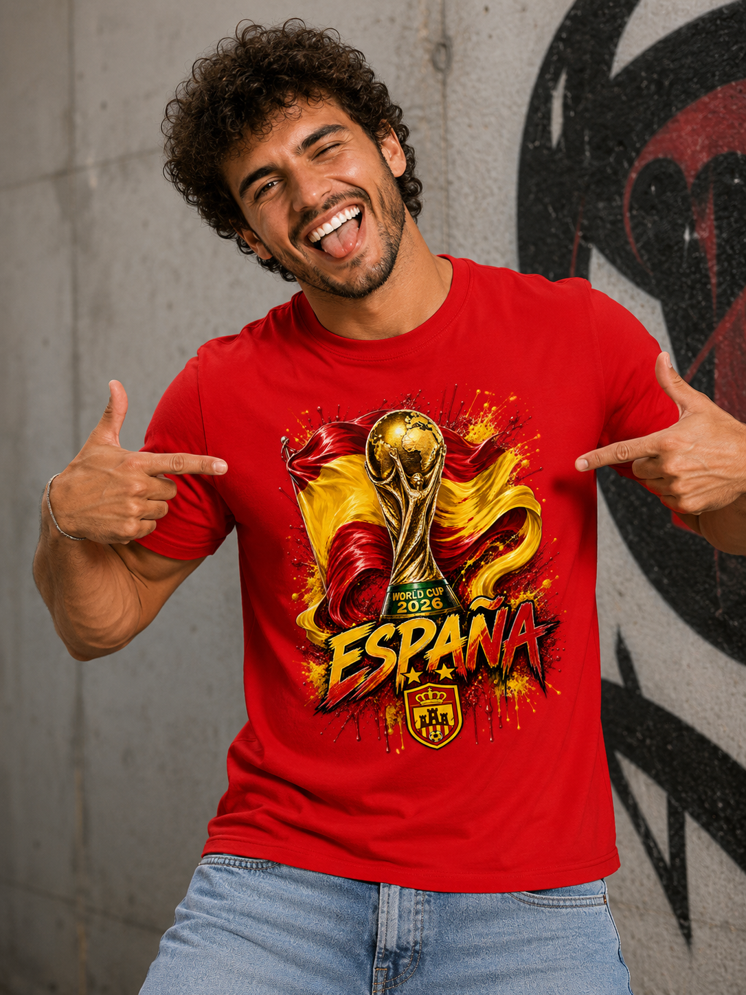 Camiseta España Campeones Mundial 2026