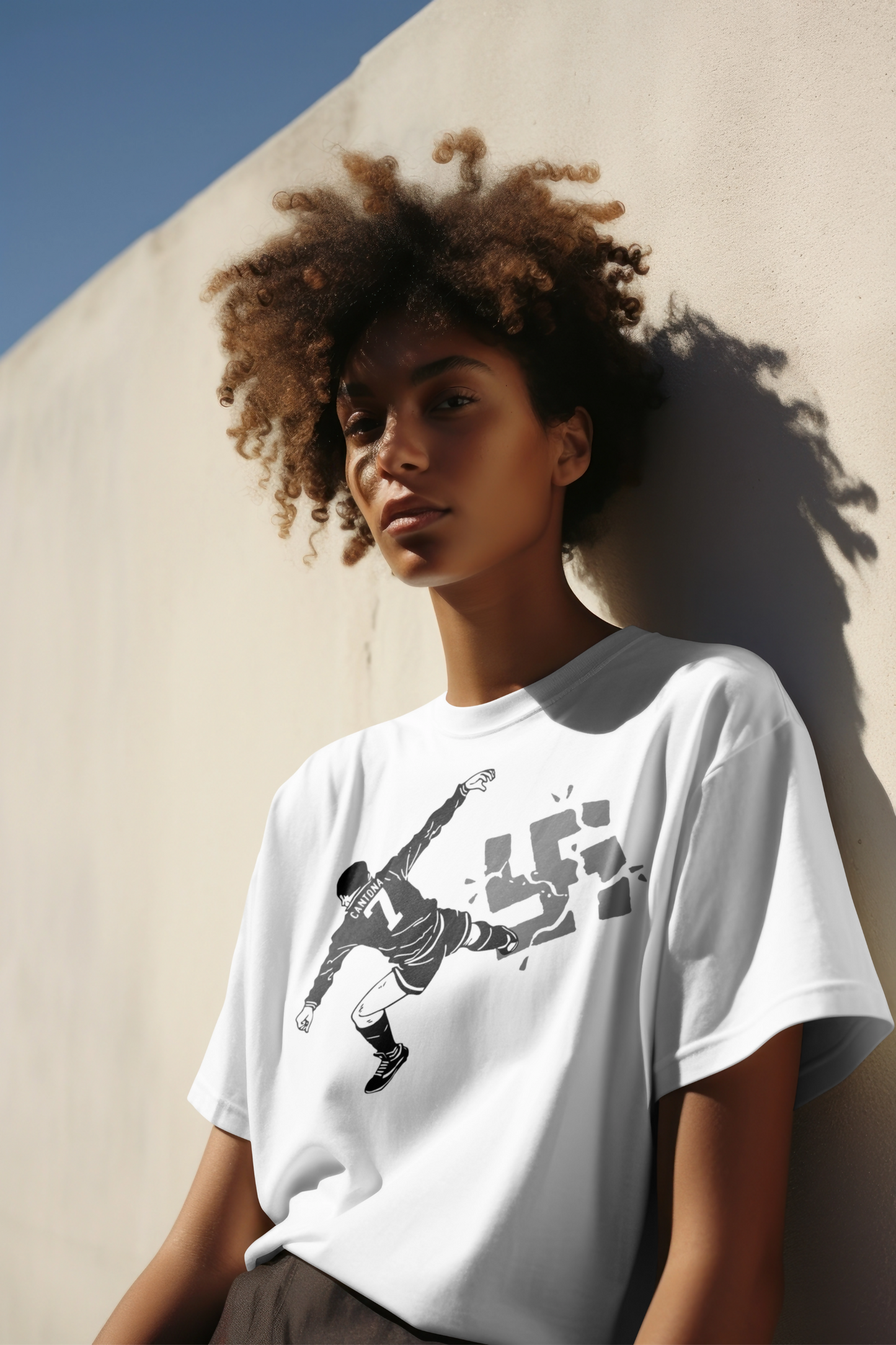 Camiseta Cantona Kick