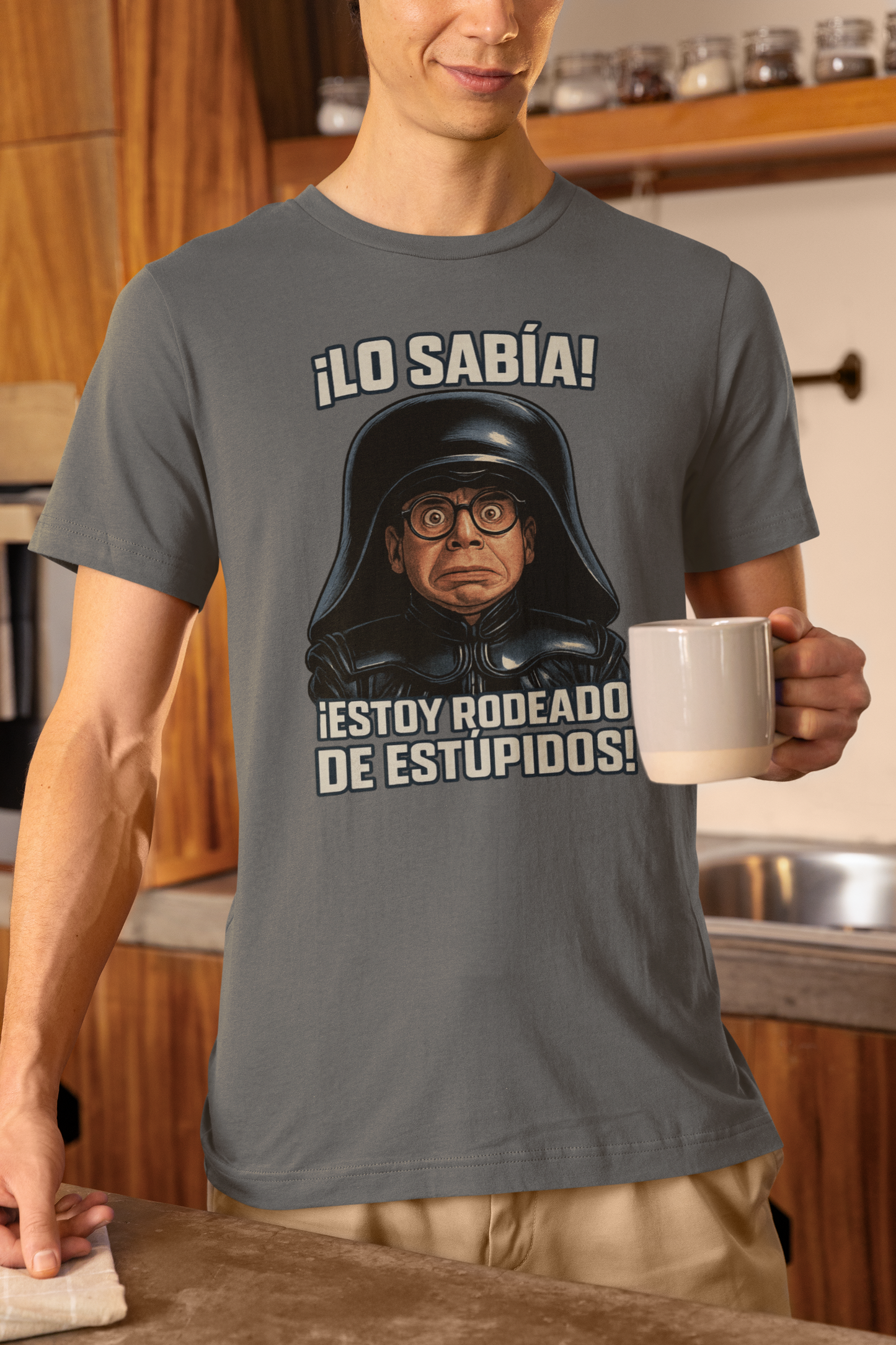 Camiseta Spaceballs Rick Moranis Lo Sabía Estoy Rodeado de estúpidos