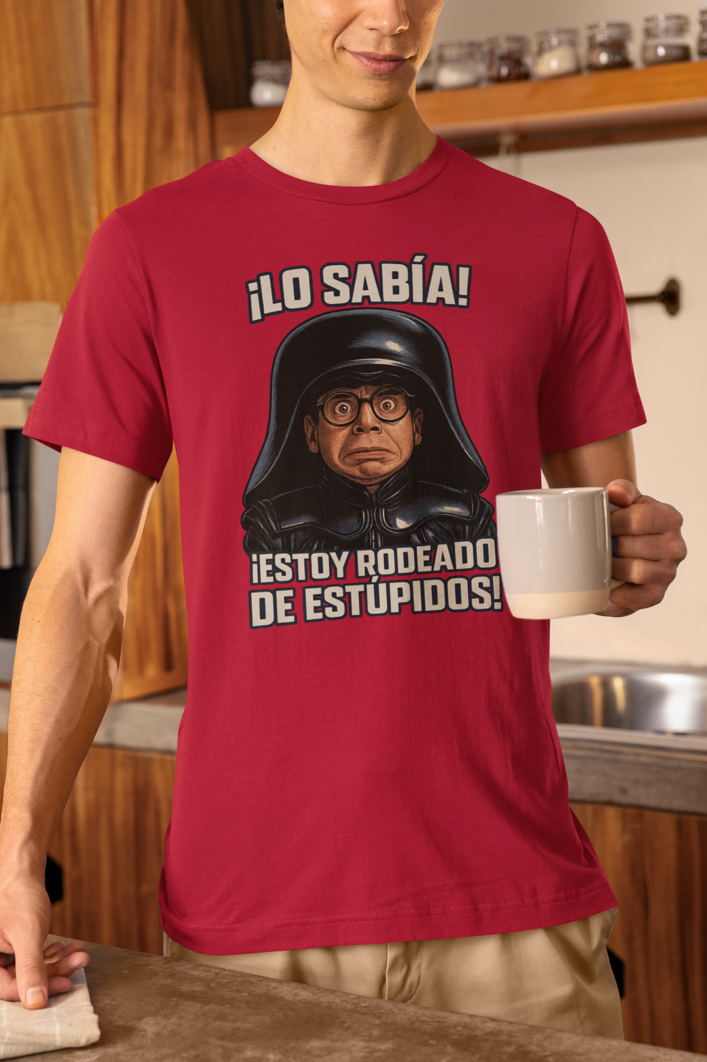 Camiseta Spaceballs Rick Moranis Lo Sabía Estoy Rodeado de estúpidos
