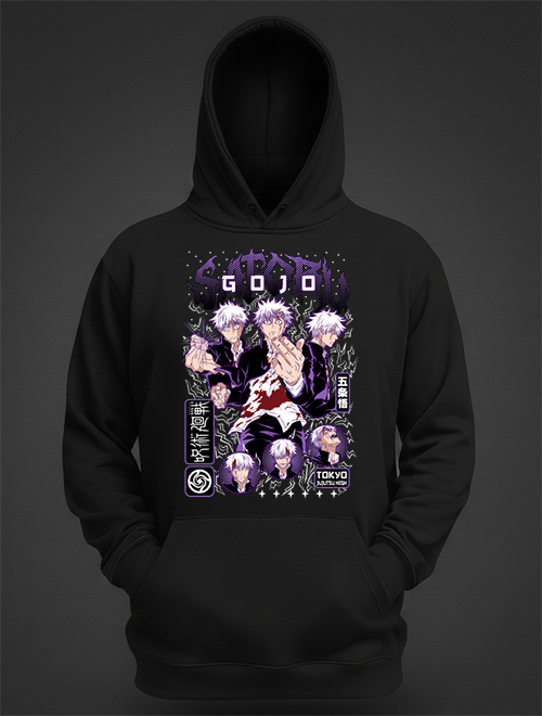 Sudadera Jujutsu Kaisen: Gojo Satoru "The Honored One"