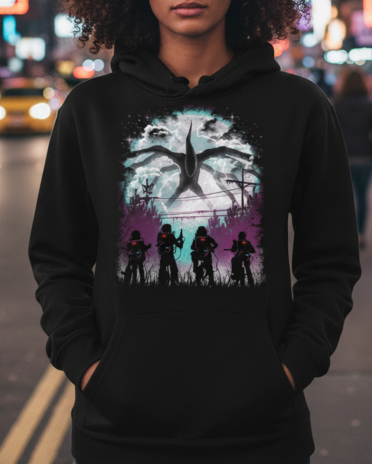Sudadera Stranger Things – Sombra del Mundo del Revés