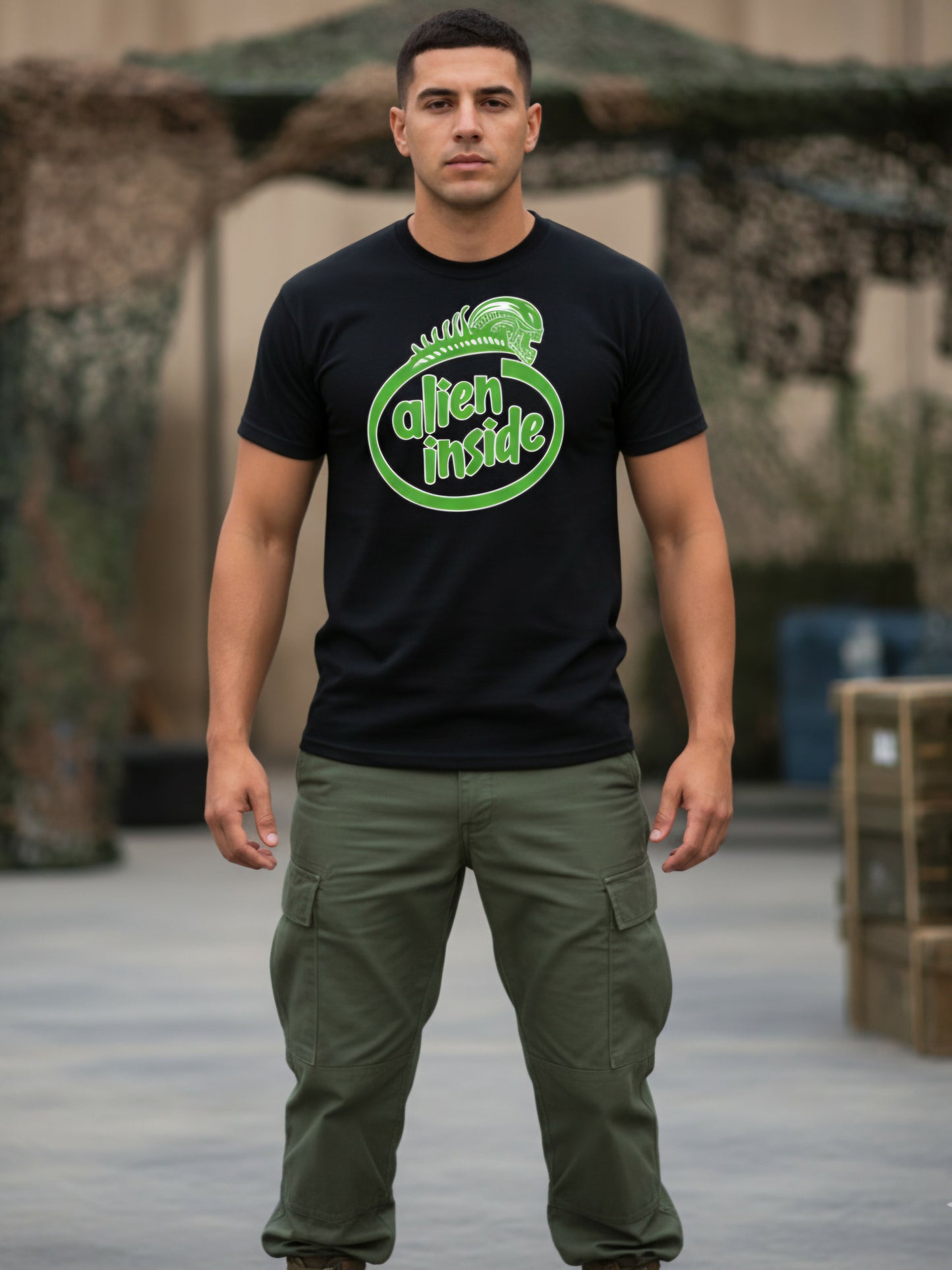 Camiseta Alien Inside