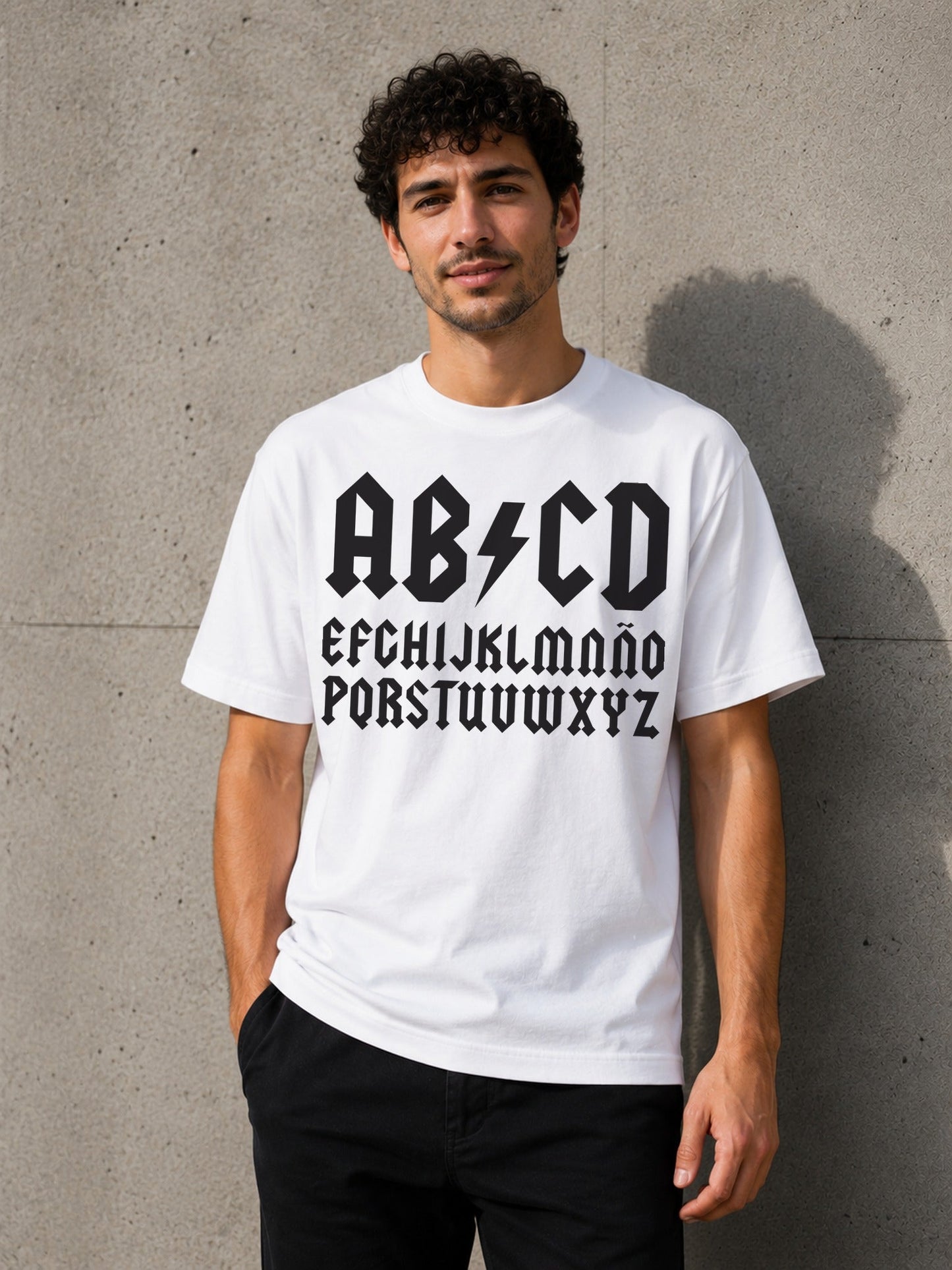 Camiseta con el diseño AB-CD – Regalo para rockeros, de Paranoia Records