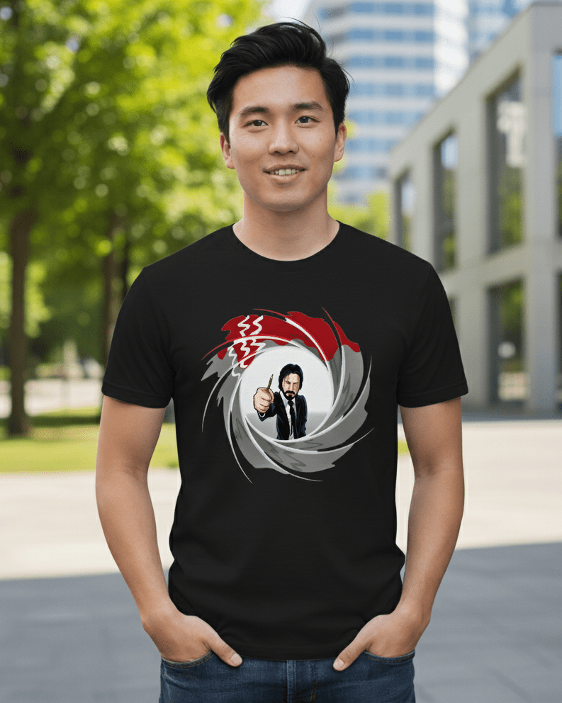 Camiseta Agent Wick - El Cajón Friki