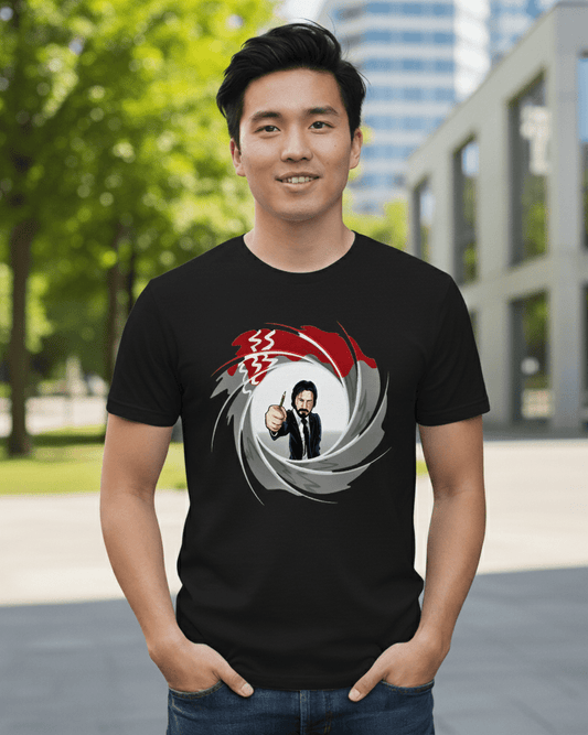 Camiseta Agent Wick - El Cajón Friki