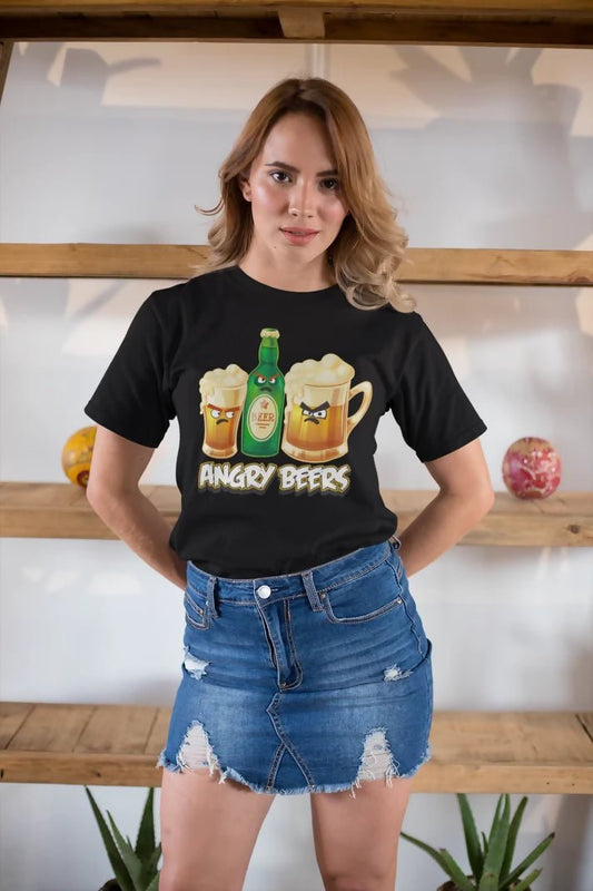 Camiseta Angry Beers - El Cajón Friki