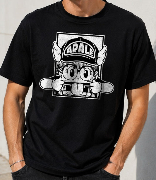 Camiseta Arale – Dr. Slump (negra)