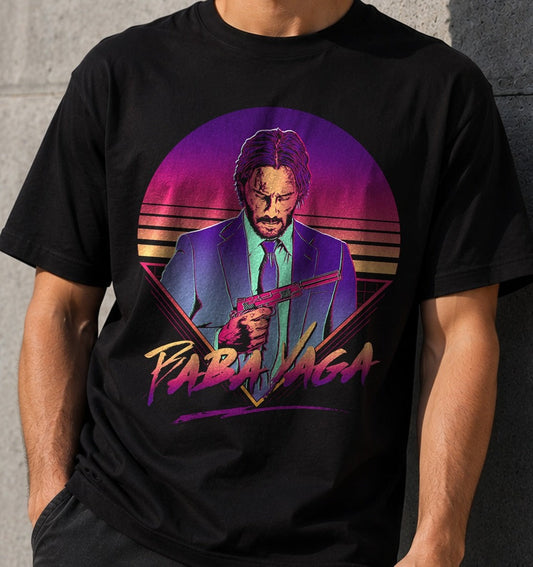 Camiseta Baba Yaga – John Wick (negra)