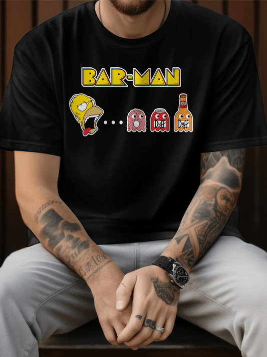 Camiseta Bar - Man (Los Simpson) - El Cajón Friki