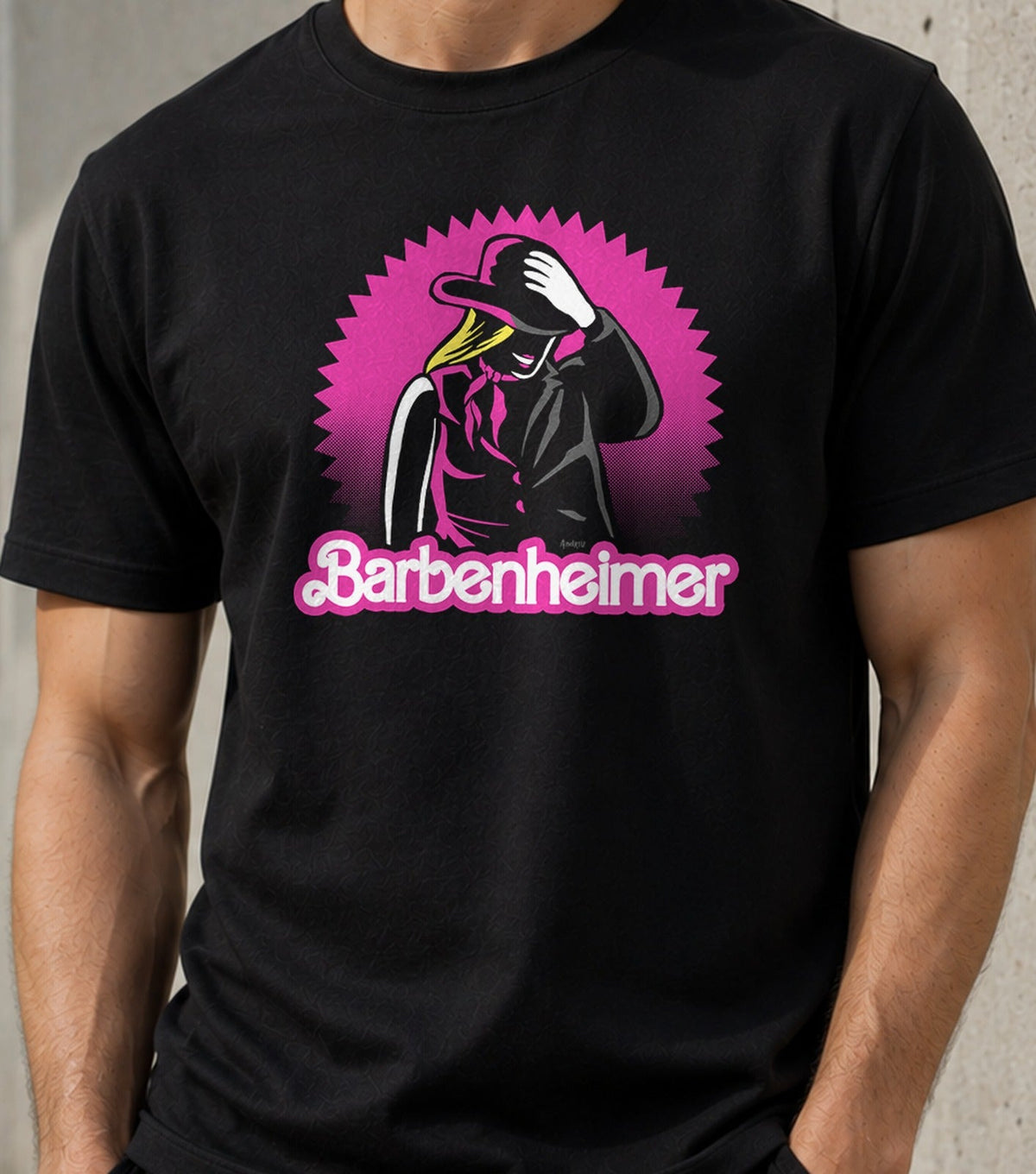 Camiseta Barbenheimer – Estreno de Cine del Verano de 2023 (negra)