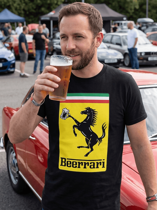Camiseta Beerrari - El Cajón Friki