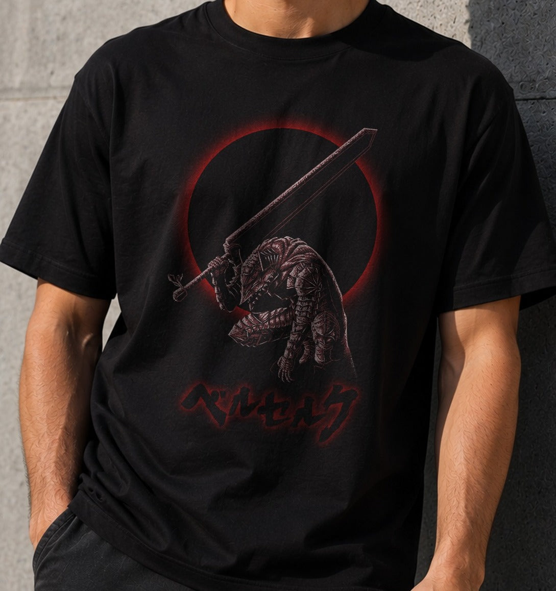 Camiseta Berserker Armor – Guts de Berserk (negra)