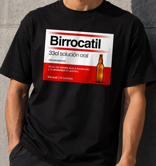Camiseta Birrocatil (negra)