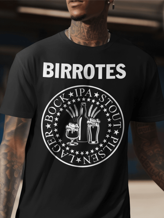 Camiseta Birrotes - El Cajón Friki