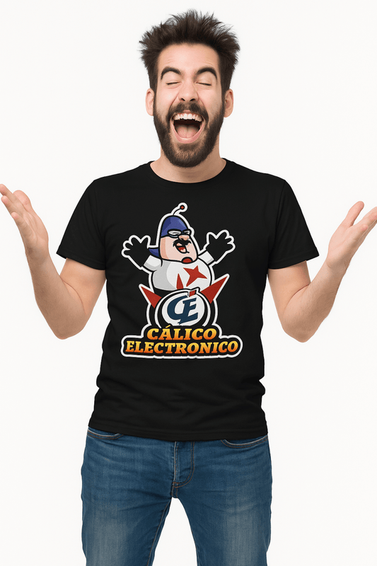 Camiseta Cálico Electrónico - El Cajón Friki