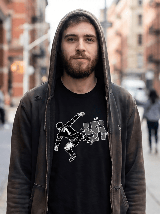 Camiseta Cantona Kick - El Cajón Friki