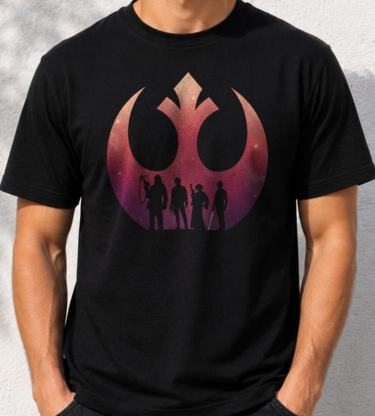 Camiseta Classic Rebels – Star Wars (negra)