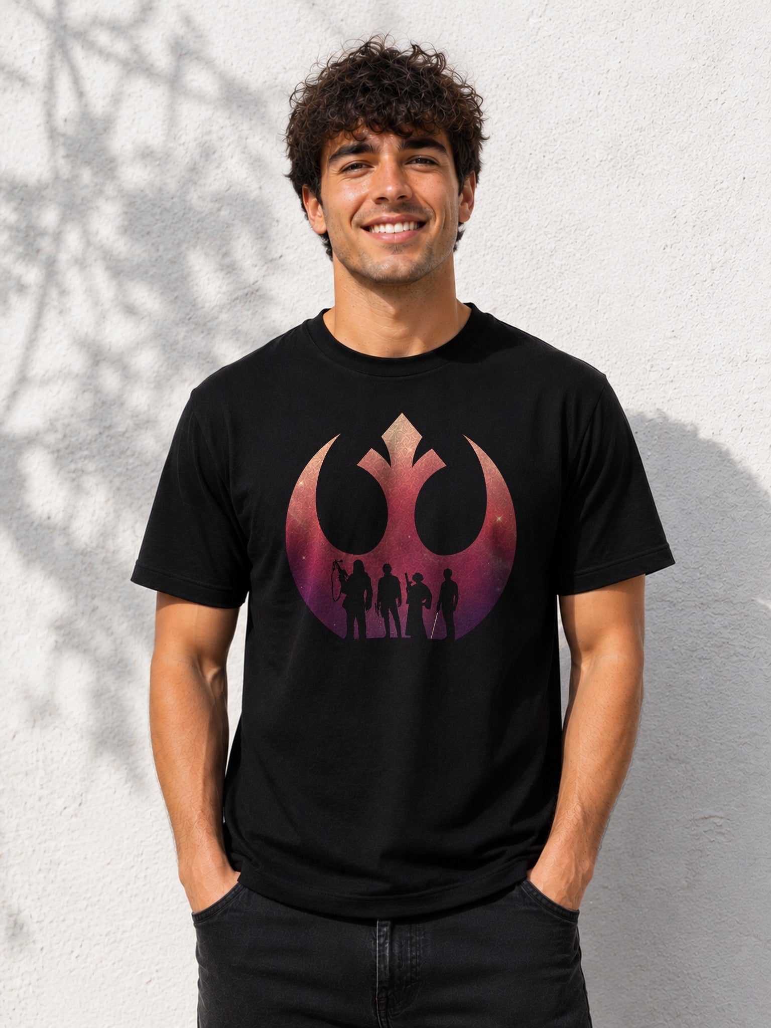 Camiseta Classic Rebels – Star Wars (negra)