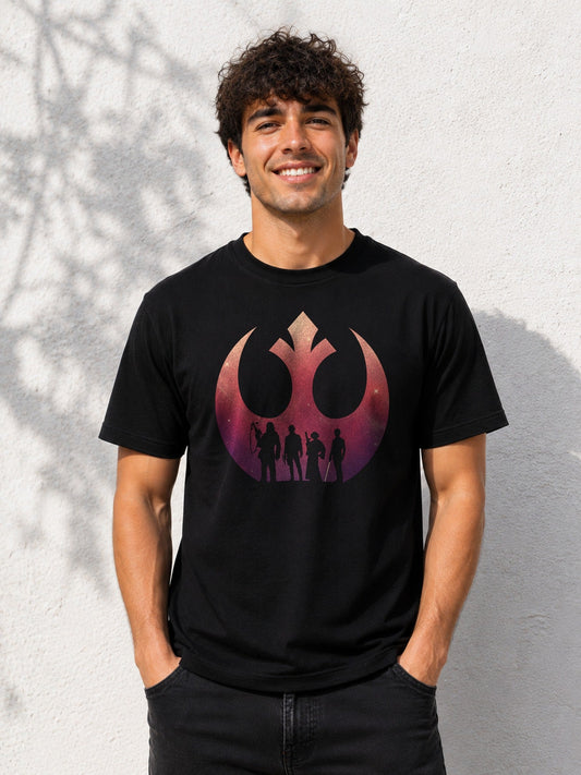 Camiseta Classic Rebels – Star Wars (negra)