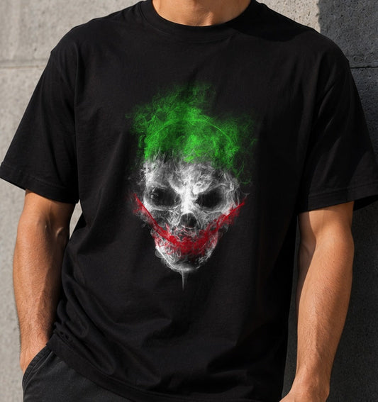Camiseta Clown-smoke – Joker (negra)