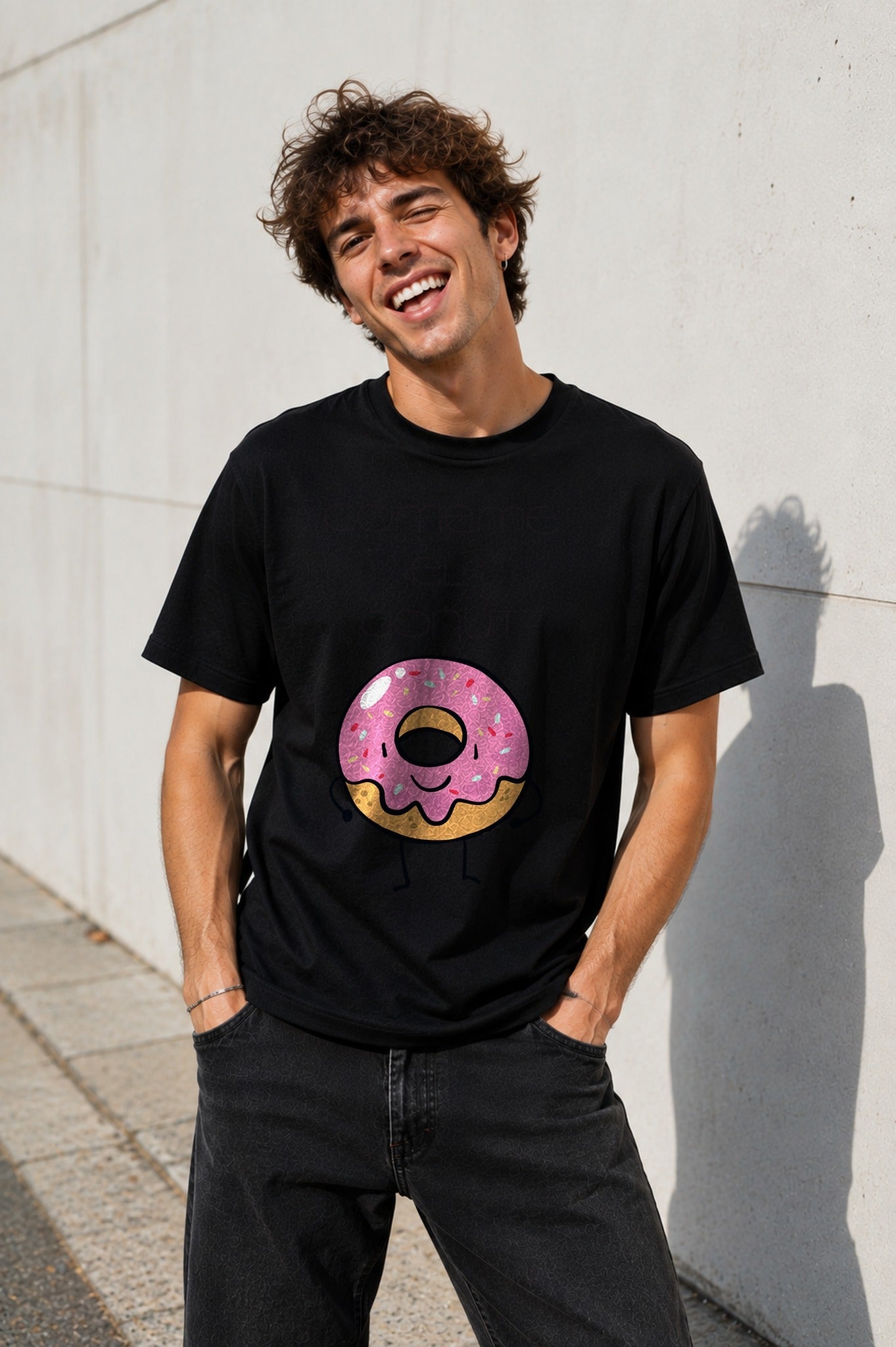 Camiseta con el diseño Cómeme el Donut – Regalo gamberro para golosos, de Paranoia Records