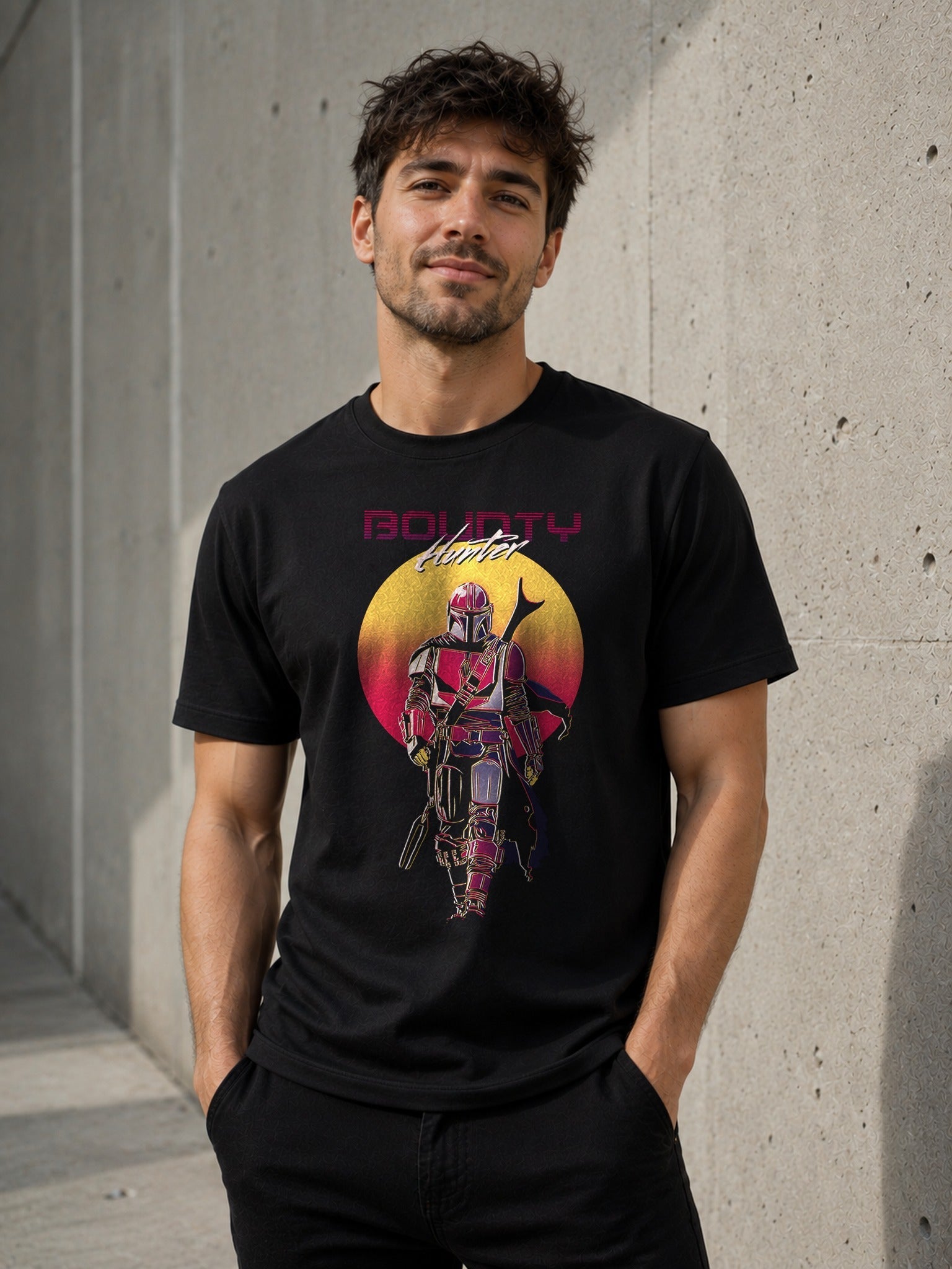 Camiseta Complicated Profession – The Mandalorian (negra)