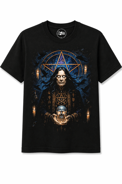 Camiseta DARK ORACLE – Ritual Metal Edition - El Cajón Friki