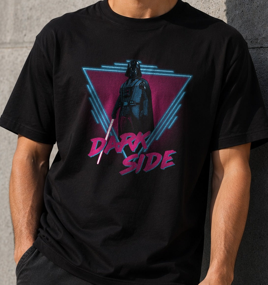 Camiseta Dark Side – Darth Vader de Star Wars (negra)