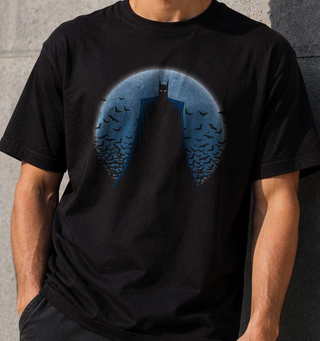 Camiseta Darkest Night – Batman (negra)
