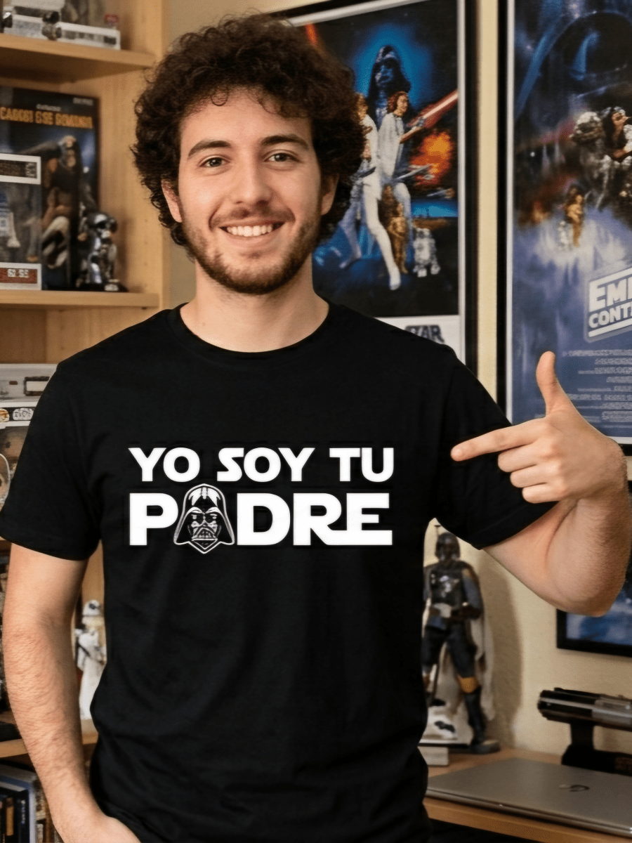 Camiseta Darth Padre - El Cajón Friki