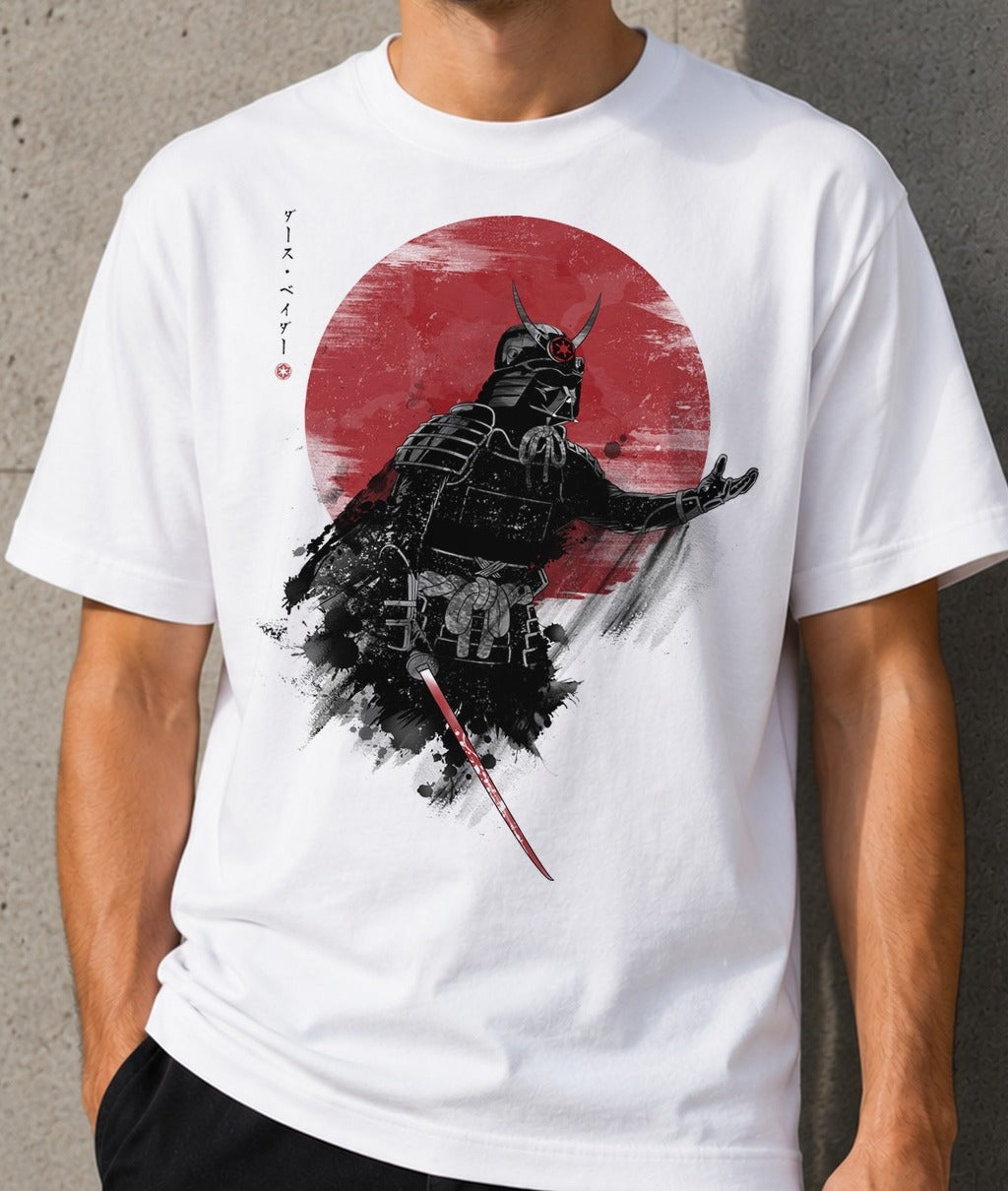 Camiseta Darth Samurai – Star Wars (blanca)