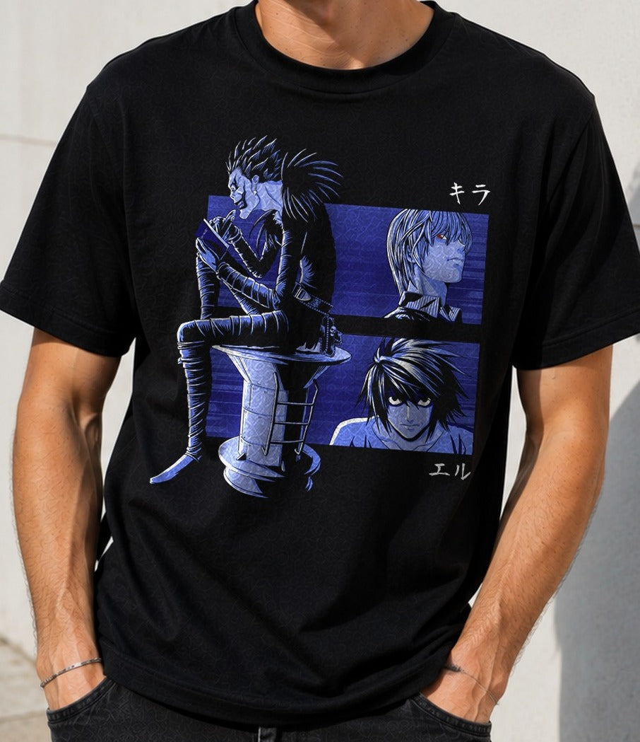 Camiseta Death Game – Death Note (negra)