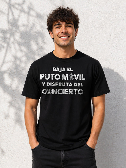 Camiseta con el diseño Disfruta del Concierto – Regalo para amantes de la música en directo, de Paranoia Records