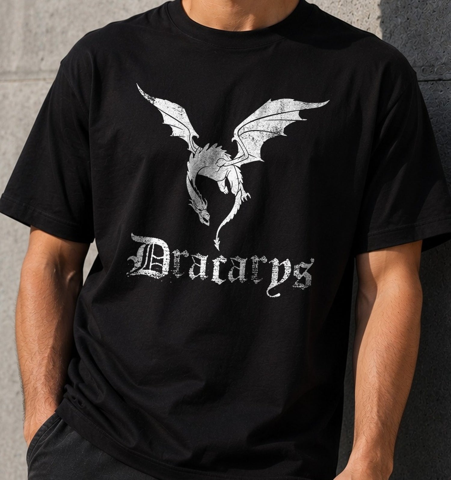 Camiseta Dracarys – Game of Thrones (negra)