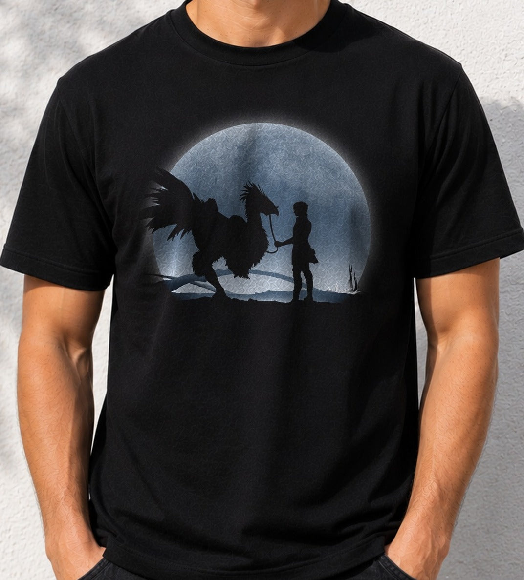 Camiseta Duscae at night – Final Fantasy XV (negra)