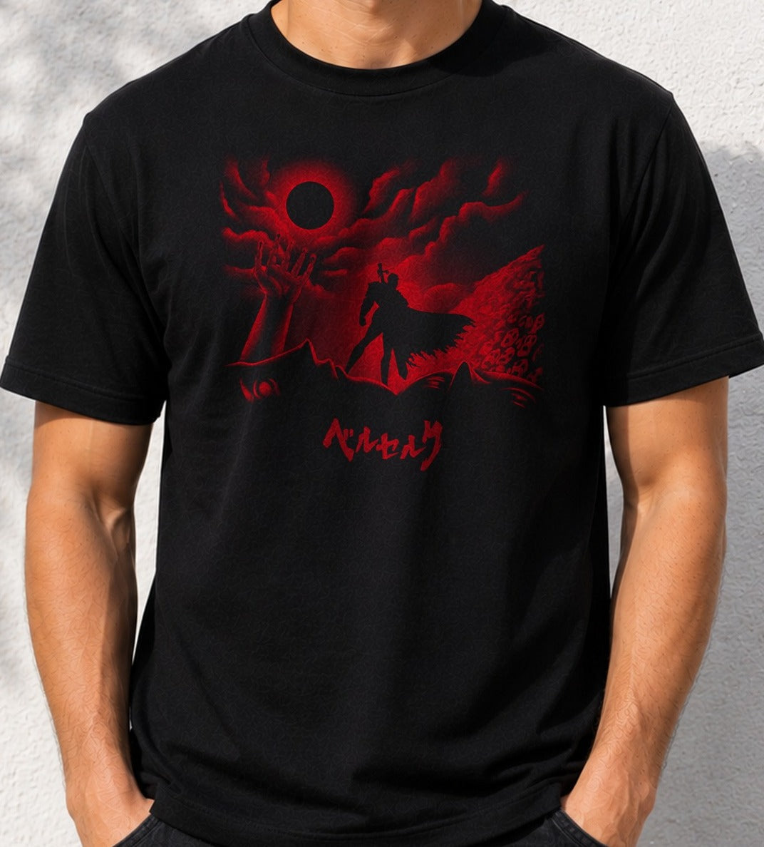 Camiseta Eclipse – Berserk (negra)