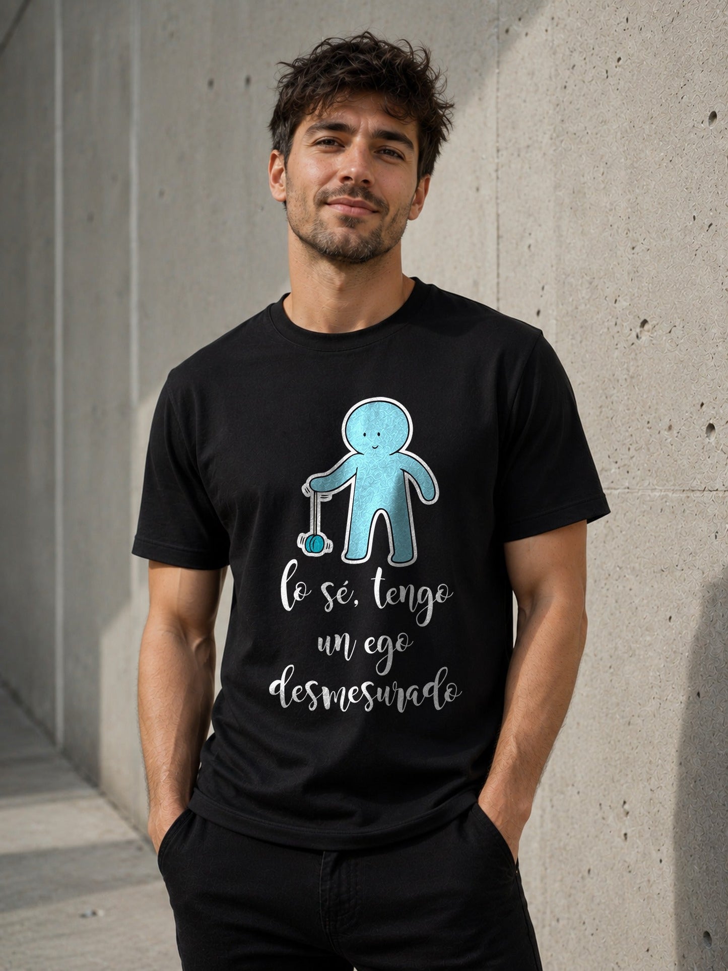 Camiseta Ego Desmesurado – Humor para los que se lo tienen muy creído