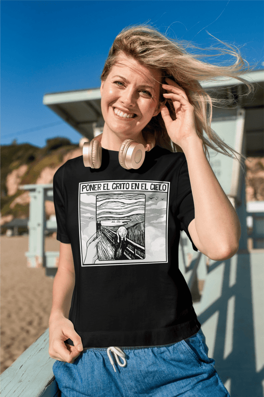Camiseta El grito en el cielo - El Cajón Friki