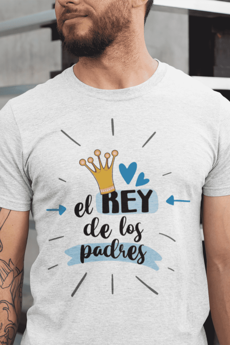 Camiseta El rey de los padres - El Cajón Friki