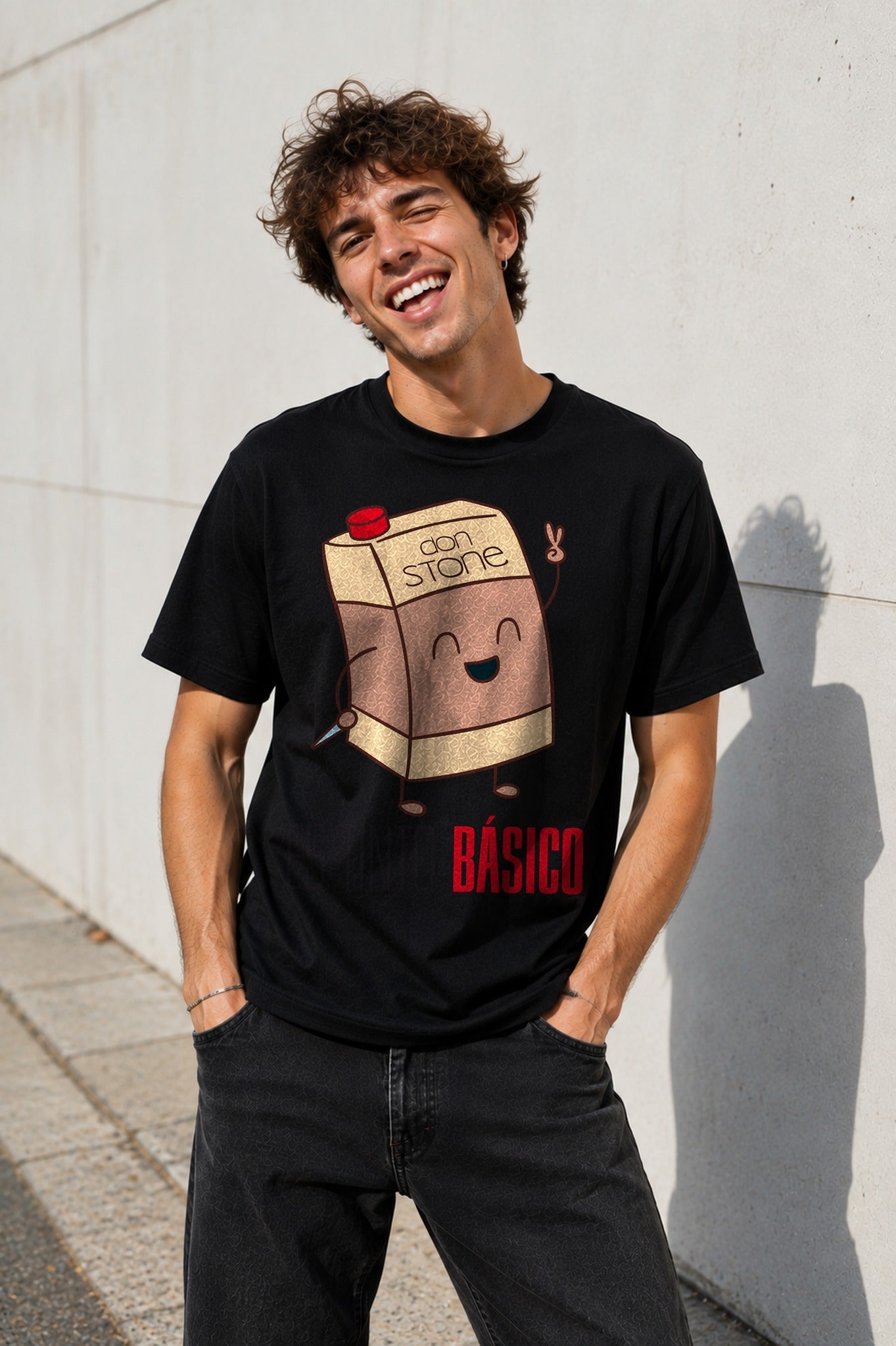 Camiseta con el diseño Es Tinto Básico – Regalo para amantes del vino, de Paranoia Records