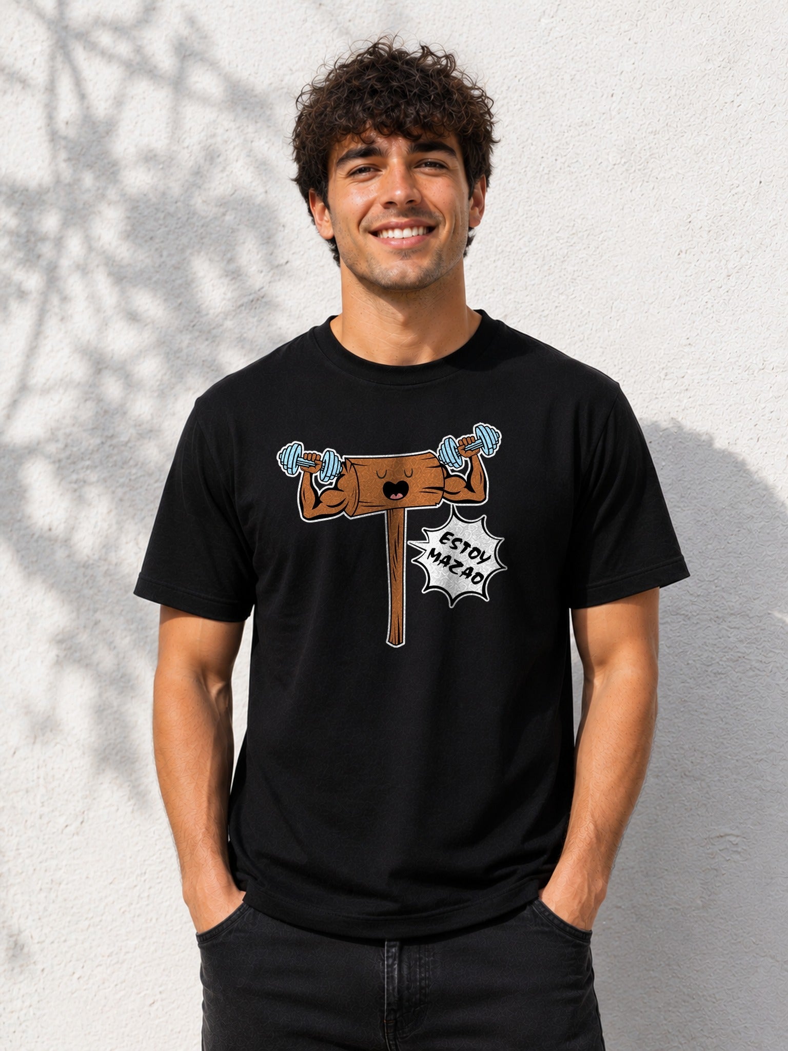 Camiseta con el diseño Estoy Mazao – Regalo gracioso para el del gym, de Paranoia Records